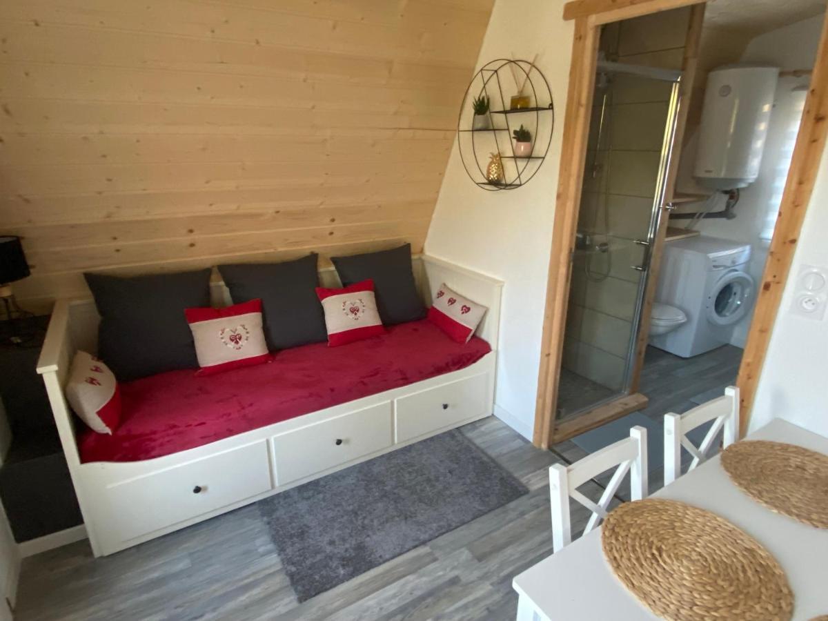 Au-Doux-Altic Chalet Romantique Avec Jacuzzi Et Sauna เมตาบิเย ภายนอก รูปภาพ
