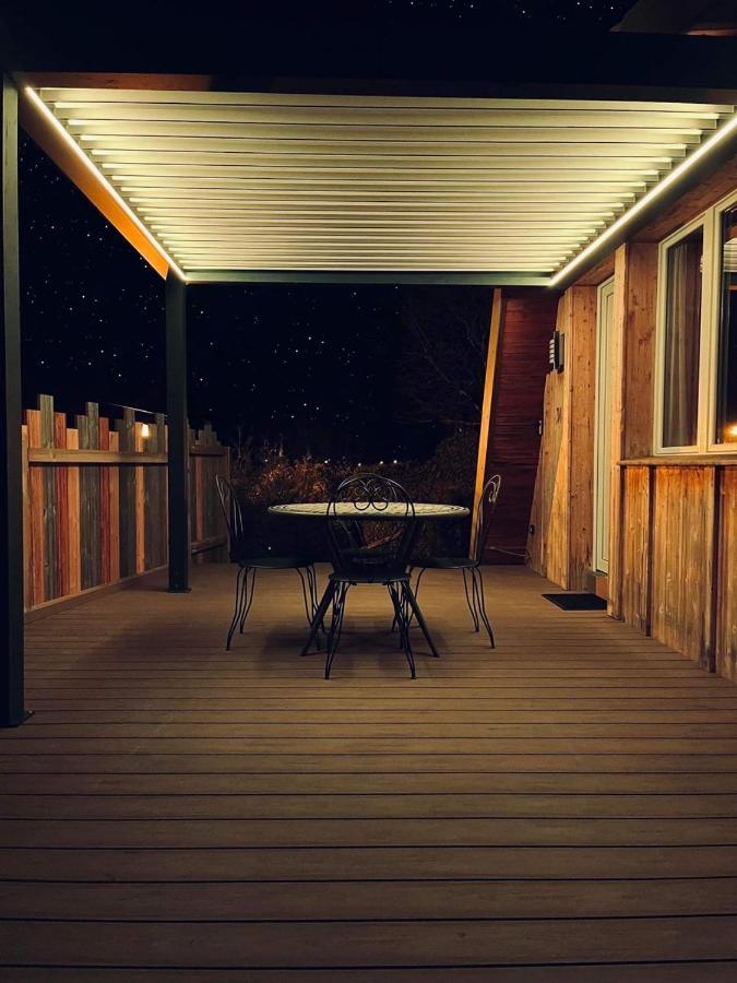 Au-Doux-Altic Chalet Romantique Avec Jacuzzi Et Sauna เมตาบิเย ภายนอก รูปภาพ