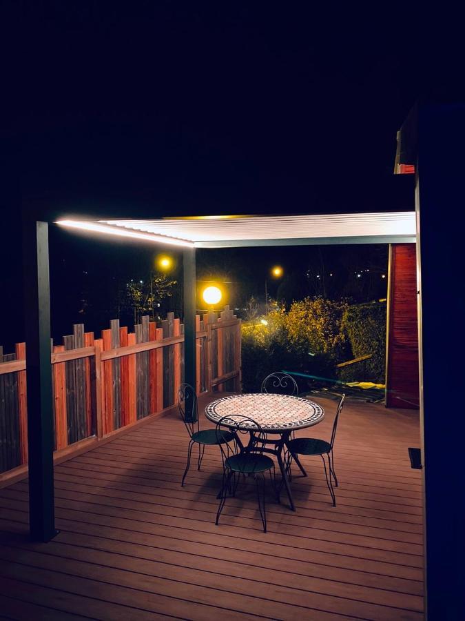 Au-Doux-Altic Chalet Romantique Avec Jacuzzi Et Sauna เมตาบิเย ภายนอก รูปภาพ